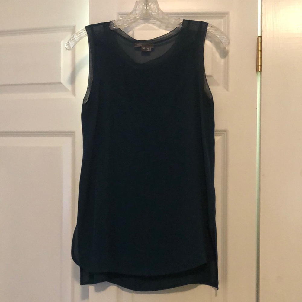 NWOT Vince Silk Sleeveless Blouse